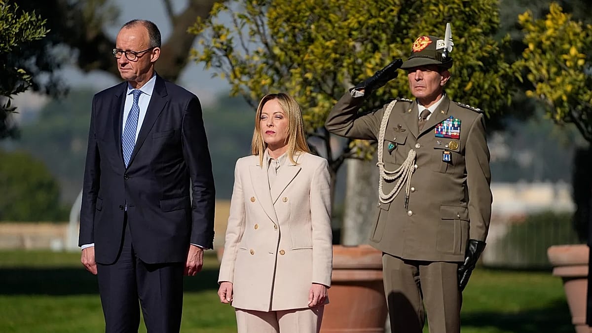 Meloni and Merz: 'Let Europe take the lead and choose its own destiny'. El título no debe incluir